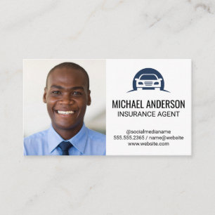 Carte De Visite Homme d'affaires Logo automobile