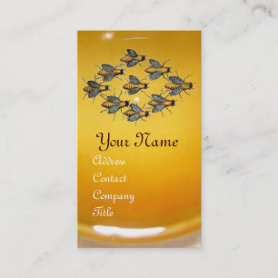 Carte De Visite HONEY BEE, BEEKEEPER /apiculture fournitures