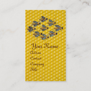 Carte De Visite HONEY BEE, BEEKEEPER /apiculture fournitures