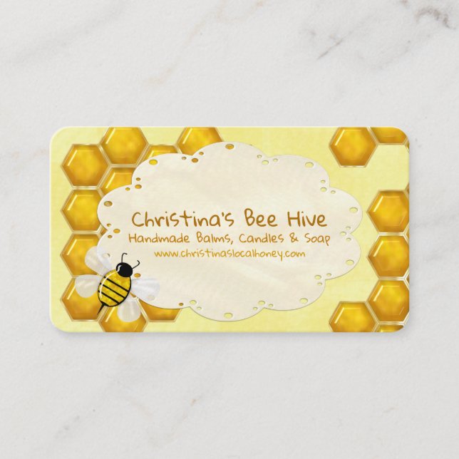 Carte De Visite Honey Comb 3D Whimsey (Devant)