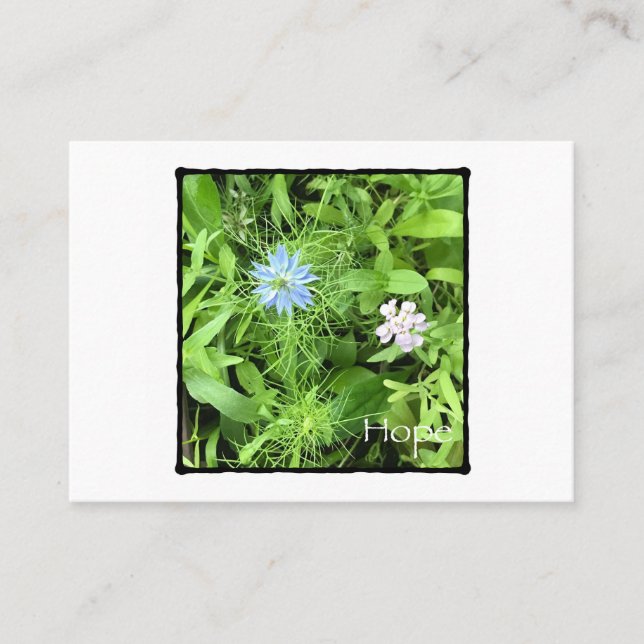 Carte De Visite Hope Mighty (Devant)