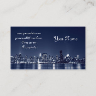 Carte De Visite Horizon de Manhattan, New York City