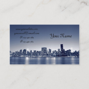 Carte De Visite Horizon de Manhattan, New York City