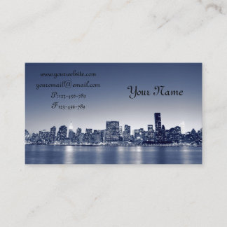 Carte De Visite Horizon de Manhattan, New York City