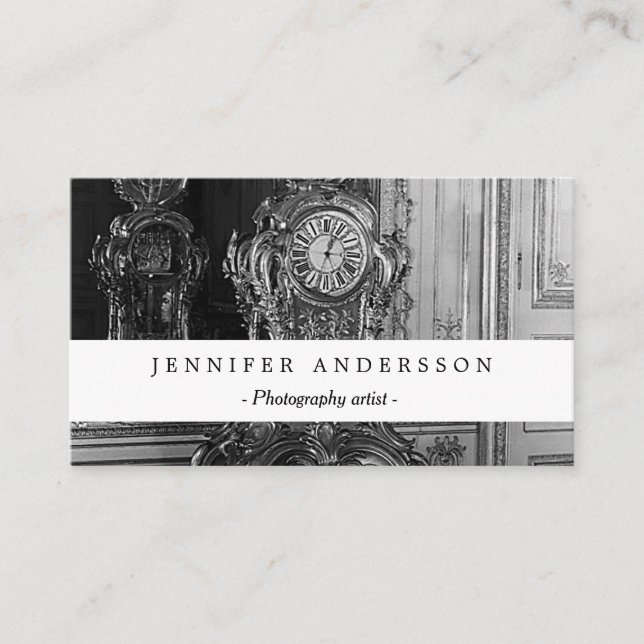 Carte De Visite Horloge astronomique de Versailles de palais (Devant)