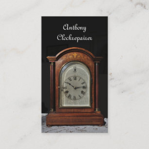 Carte De Visite Horloge sonnante antique décorative