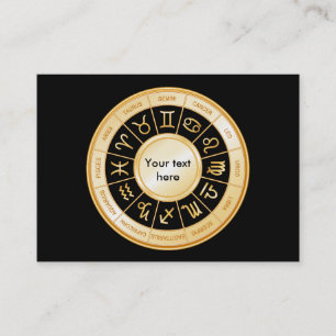 Carte De Visite Horoscope Mandala