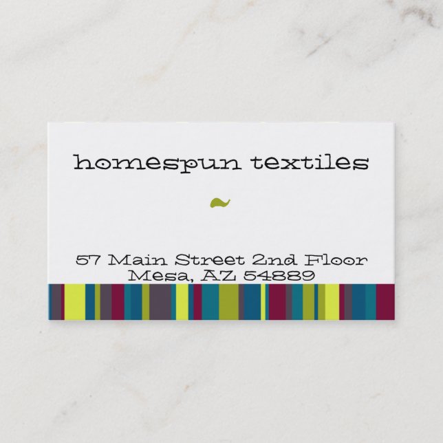 Carte De Visite Horseblanket Colorbook (Devant)