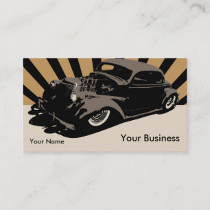 Carte De Visite Hot rod de piston de vol