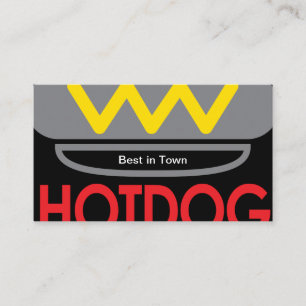 Carte De Visite Hotdog 2