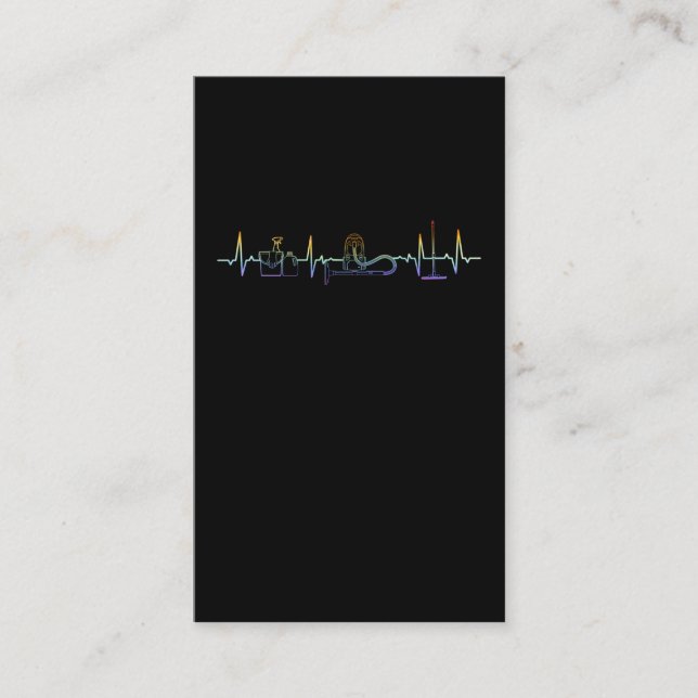 Carte De Visite Housekeeping Heartbeat Cleaning Vacuum Cleaner (Devant)