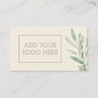 Carte De Visite Huiles essentielles ajoutent un logo personnalisé