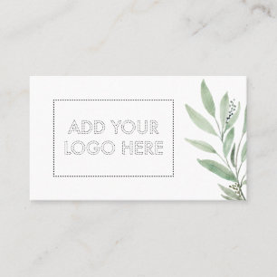 Carte De Visite Huiles essentielles ajoutent un logo personnalisé