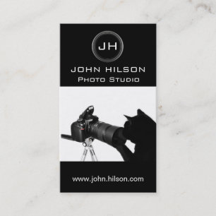 Carte de visite humoristique de photographe