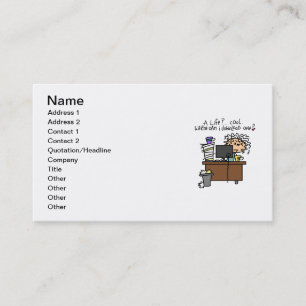 Carte De Visite Humour de la vie de téléchargement