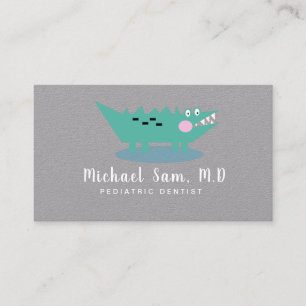 Carte De Visite Hygiéniste dentaire Dentiste pédiatrique Logo Alli