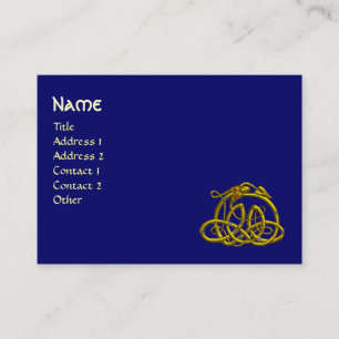 Carte De Visite HYPER DRAGON, bleu