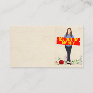 Carte de visite Ice Out of My City