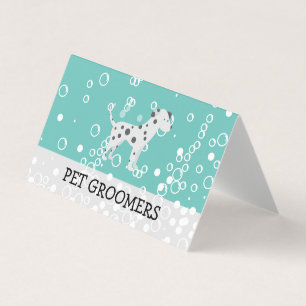 Carte De Visite Icône Chien   Groomer   Services animaux
