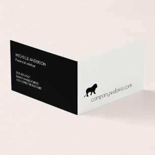 Carte De Visite Icône de lion / Finance