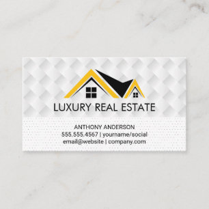 Carte De Visite Icône Homes   Motif de tissage   Motif de point de