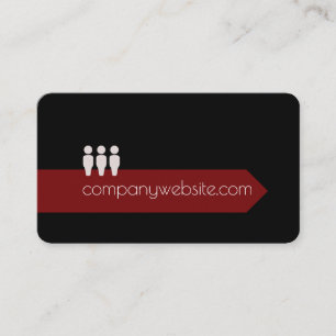 Carte De Visite Icône Personnes / Ressources humaines