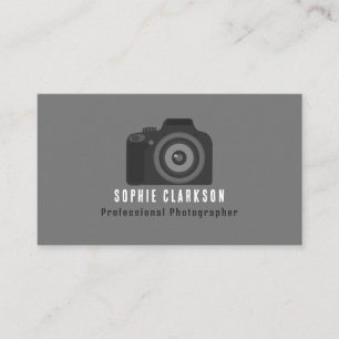 Carte De Visite Icône Pro Camera, Photographe, Photographie