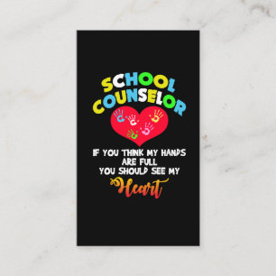 Carte De Visite Idée de cadeau d'appréciation de coeur de