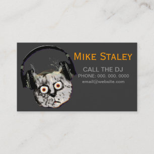 Carte De Visite idée promotionnelle dj personnalisée