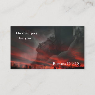 Carte De Visite Il est mort juste pour vous…