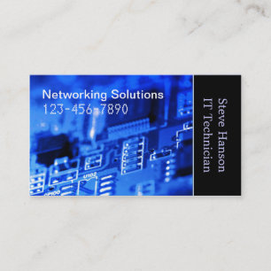 Carte De Visite IL technicien d'informaticien