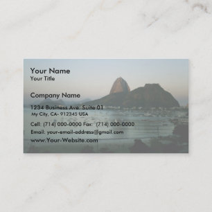 Carte De Visite Île de Rio de Janeiro