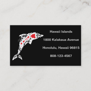 Carte De Visite Îles d'Hawaï