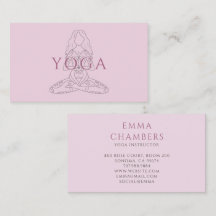 Illustration de professeur de yoga minimaliste en
