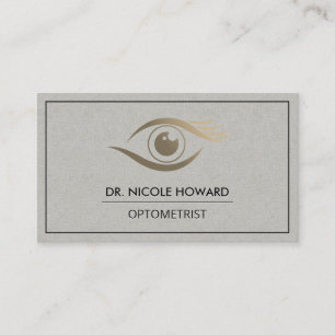 Carte De Visite Illustration des yeux