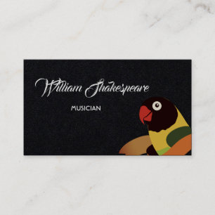 Carte De Visite Illustration Lovebird