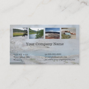 Carte De Visite Image du paysage, photo personnelle professionnel