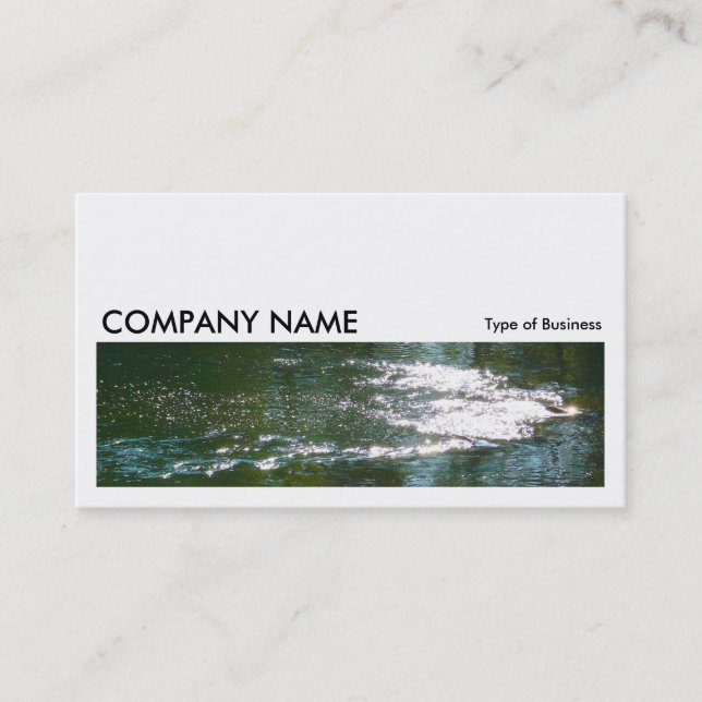 Carte De Visite Image longue 052 - Sparkling River (Devant)