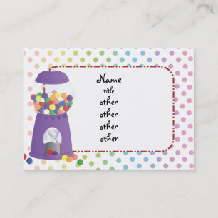 Carte De Visite Imaginaire de gumball