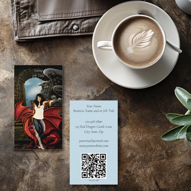 Carte De Visite Imaginaire urbain de Red Dragon (Créateur téléchargé)