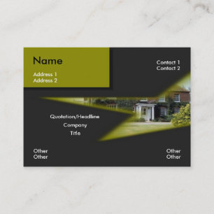 Carte de visite immobilier
