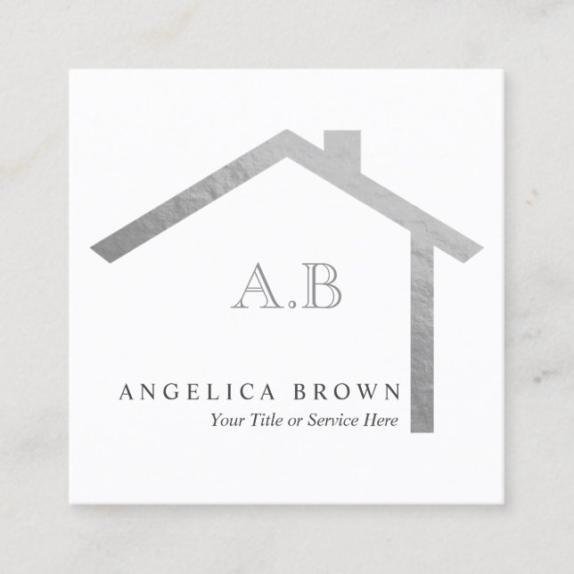 Carte de visite immobilier (Devant)