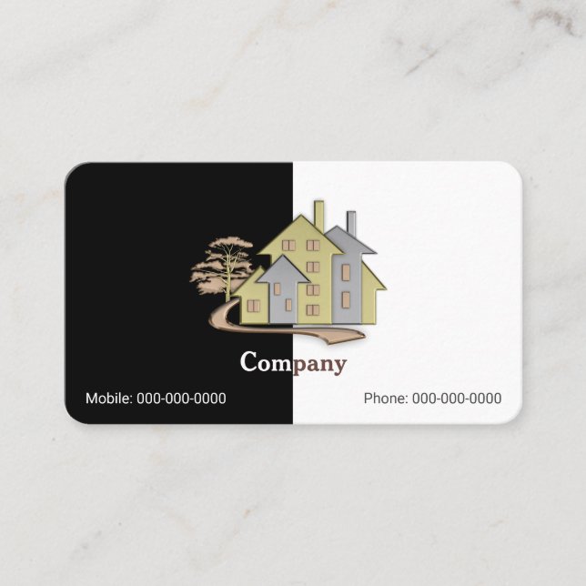 Carte De Visite Immobilier (Devant)