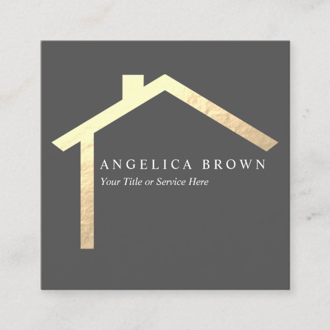 Carte de visite immobilier (Devant)