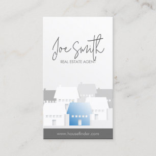 Carte De Visite Immobilier Agent Investissement immobilier