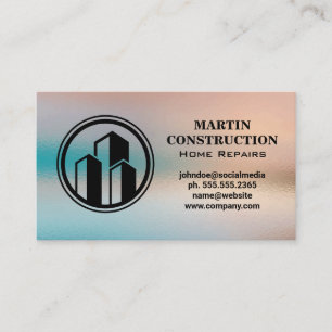 Carte De Visite Immobilier Entrepreneur général