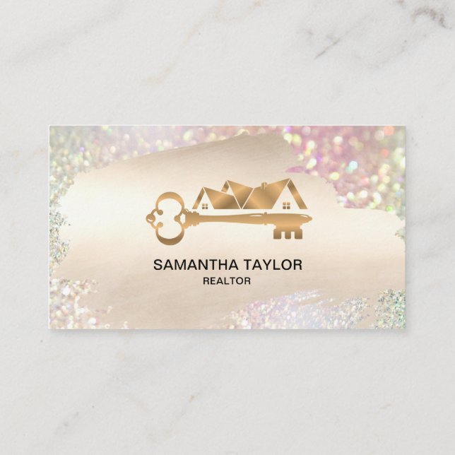 Carte De Visite Immobilier Professionnel Ajouter Photo et logo Bus (Dos)