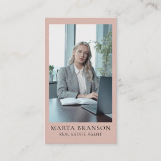 Carte De Visite Immobilier professionnel élégant