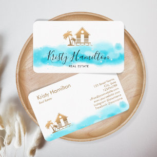 Carte De Visite immobilier professionnel maison agent immobilier p