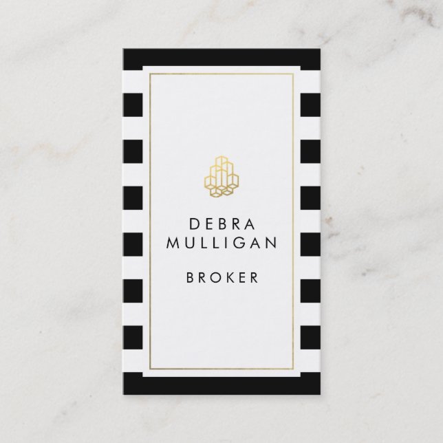 Carte De Visite Immobiliers modernes Businesscards (Devant)